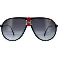 Carrera Men's Aviator Gold Red & Black Grey Gradient Sunglasses
