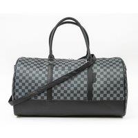 Pierre Cardin Black & Grey Premium Flight Bag Lightweight Carry-On Travel Holdall