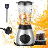Hinsinc 800W Blender Smoothie Maker Ice Crusher Mixer Milk Shake Fruit Juicer in Silver