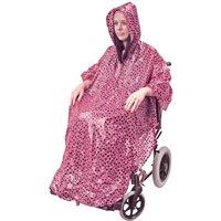 Aidapt Pink Polka Wheelchair Poncho