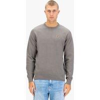 Luke 1977 Men's Gerard 3 Knitted Jumper in Light Grey | Size: Medium