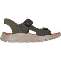 GO WALK FLEX SANDAL Slip-Ins Quarter Strap Sandal Olive