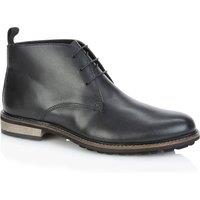 Silver Street London Men's Ludgate Leather Boots in Black | Size: 7
