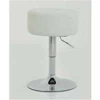 netfurniture Low Small Bar Stool - White Stool
