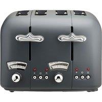 DELONGHI De'longhi 4 Slice Argento Toaster Silver