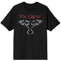 The Crow Men's Eyes Logo T-Shirt in Black | Size: 2XL