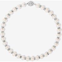 Jon Richard Women's Knotted 8mm Pearl Rope Necklace in Gold