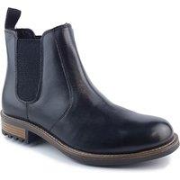 Frank James Men's Loddington Chelsea Leather Boots in Black | Size: 9