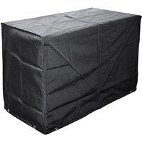 Cozy Bay Furniture EZBreathe Universal 4 Burner BBQ Cover in Black