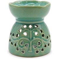 KDMD Tree of Life Oil Burner - Blue
