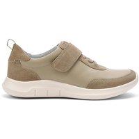 Hotter Women's Wide Fit 'Lunar' Trainers in Beige | Size: 4.5