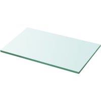 Berkfield Home Shelf Panel Glass Clear 30x15 cm