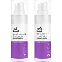 Skin Superfood Women's Advanced Aloe Vera & Lavender Foaming Cleanser 150ml in White | Size: 300ml