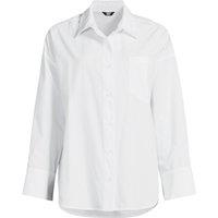 Lands' End Women's Long Sleeve Shirt in White | Size: 16-18
