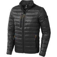 Elevate Men's Scotia Light Down Jacket in Dark Grey | Size: 3XL