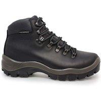 Grisport Men's Peaklander Waxy Leather Walking Boots in Black | Size: 9