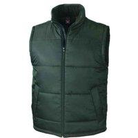 Result Core Men's Padded Body Warmer in Bottle Green | Size: 2XL
