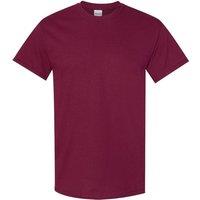 Gildan Men's Heavy Cotton Short Sleeve T-Shirt in Maroon | Size: 2XL