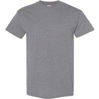 Gildan Men's Heavy Cotton Short Sleeve T-Shirt in Grey | Size: Large