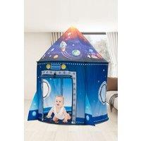 Living and Home Spaces Theme Kids Pop-up Play Tent Playhouse in Blue