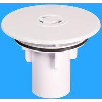 McAlpine ST90WHTOP+TUBE White Plastic Flange & Dip Tube For ST90 Traps