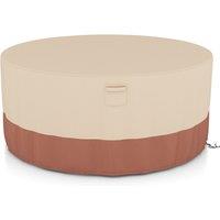 Costway 181 CM Round Patio Furniture Cover Outdoor Dining Table Chair Set Cover