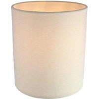 Happy Homewares Contemporary & Stylish Linen Fabric Lamp Shade in Cream | Size: 6 inches
