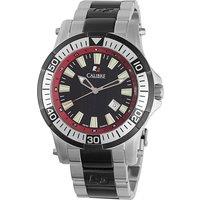 Calibre Men's Hawk Chrono Swiss Watch Stainless Steel Watch in Metallics