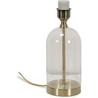 ValueLights Jessy Glass Gold Table Lamp Base