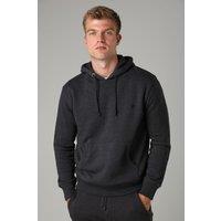 French Connection Men's Cotton Blend Hoody in Charcoal | Size: Medium