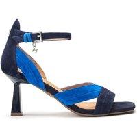 Moda In Pelle Women's 'Livelia' Suede Heeled Sandals in Cobalt | Size: 4