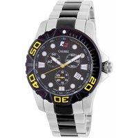 Calibre Men's Akron Swiss Watch Stainless steel strap watch in Metallics