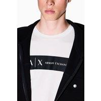 Armani Exchange Men's Front Box Logo T-Shirt Stone | Size: Large