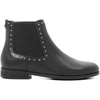 Dune London Women's 'Pudded' Leather Ankle Boots in Black | Size: 5