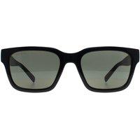 Gucci Women's Square Shiny Black Grey GG1857S