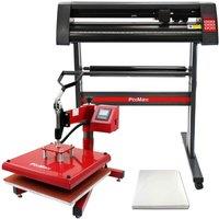 Monstershop PixMax 38cm Swing Heat Press & Vinyl Cutter