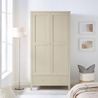 Melody Maison Double Wardrobe - Hales Taupe Range in Beige
