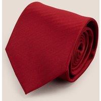 Oswin Hyde Men's Red Self Stripe Tie