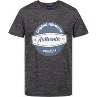 Regatta Professional Men's Moisture Wicking T-Shirt in Dark Grey | Size: Large