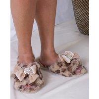 Pretty You London Women's Anya Slider Slippers | Size: 6-7