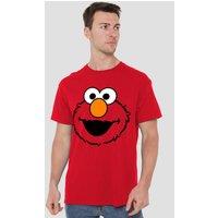 Sesame Street Elmo Full Face T-Shirt, Red | Size: 2XL