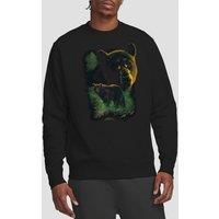 Twin Peaks Wildlife Black Bears Sweatshirt, Black | Size: XL