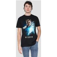 Star Trek Beyond Kirk Poster T-Shirt, Black | Size: 3XL