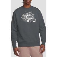 Other Princess Bride Not A Witch Sweatshirt, Charcoal | Size: Large