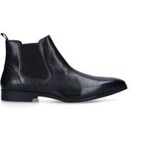 KG Kurt Geiger Men's 'Pax' Leather Boots in Black | Size: 9