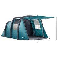 Trail Outdoor Leisure Brazen Inflatable Air Tent 4 Man 5000mm Living Area Bedroom Pump & Bag