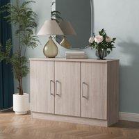 Ready Assembled 2 U Gloucester 3 Door Sideboard (Ready Assembled) in Light Grey