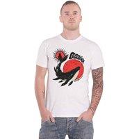 Gojira Whale Band Logo T-Shirt in White | Size: Small