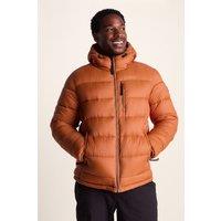 TOG24 Men's 'Maloney' Wind Resistant Insulated Jacket in Burnt Orange | Size: Medium