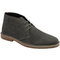 Frank Wright Men's Suede 'Edwin' Desert Boots in Grey | Size: 9